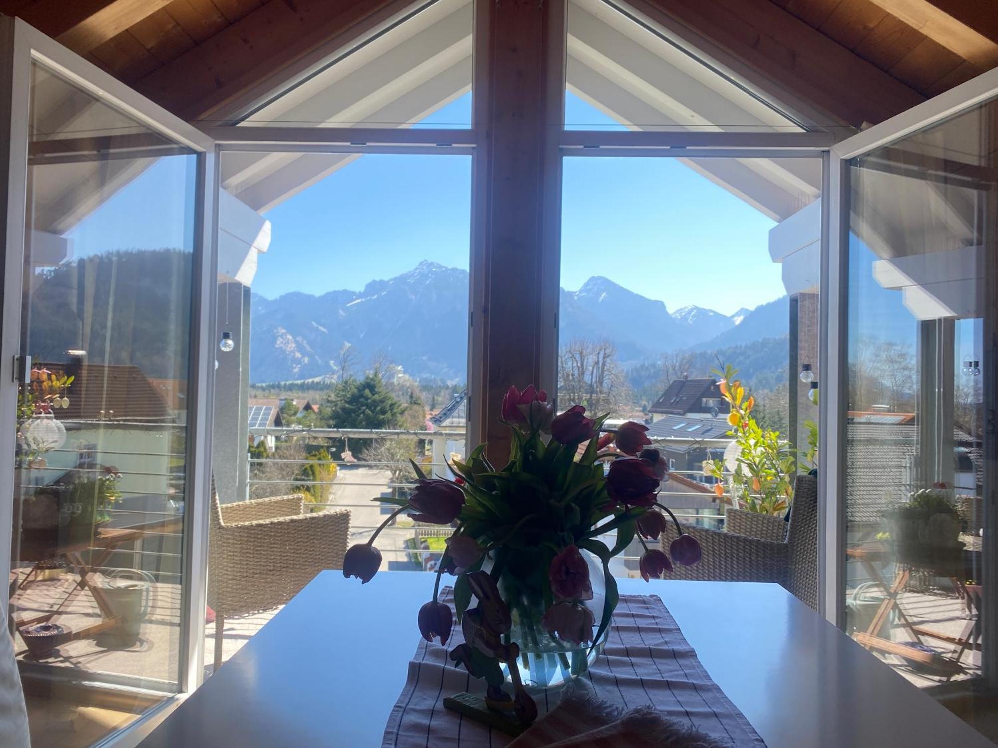 شقة Penthouse Bargholz Füssen المظهر الخارجي الصورة